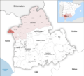 Karte Gemeinde El Madroño 2022