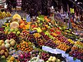 La Boqueria color enhanced