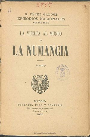 Archivo:La vuelta al mundo en la Numancia 1906 Pérez Galdós