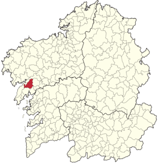 Localización do Concello de Lousame en Galicia.svg