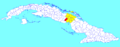 Majagua (Cuban municipal map)