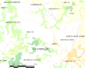 Map commune FR insee code 64362