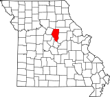 Map of Missouri highlighting Boone County.svg