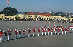 Marine Corps Band MCRD San Diego 1981.jpg