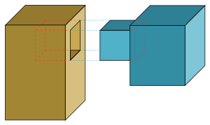 Archivo:Mortise and tenon joint