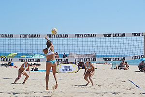 Archivo:Partido de Volley en la playa