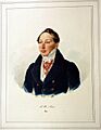 Portrait of Professor of Chemistry German Ivanovich Hess