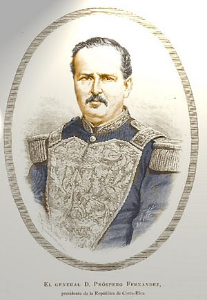 Archivo:Próspero Fernández, Presidente de Costa Rica