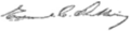 Signature of Edward Charles Pickering