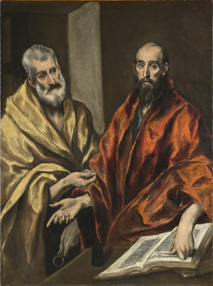 Archivo:St Peter and St Paul (El Greco) - Nationalmuseum - 20131