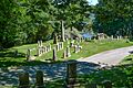 Swan Point Cemetery view 2013