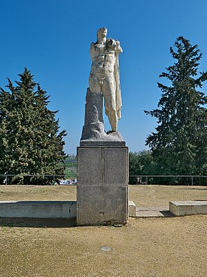 Archivo:Trajano, Ciudad romana de Itálica (Santiponce)