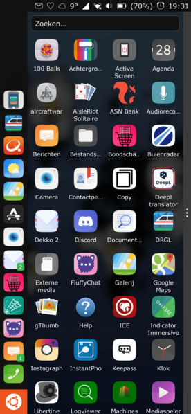 Ubuntu Touch - App Launcher