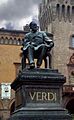 Verdi statue