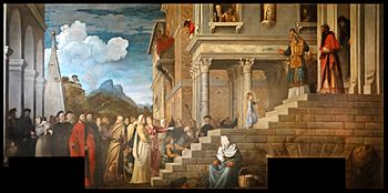 Archivo:"Présentation de la Vierge au Temple" de Titien (Accademia, Venise) (8103563222)