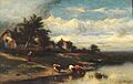 A orillas del Río - Jules Dupré