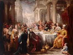 Andrea Celesti - Feast of Belshazzar - WGA04620
