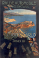 Cartel Rallye Automobile Monte-Carlo 1911