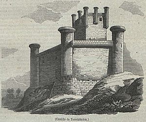 Archivo:Castillo de Torrelobatón, en Semanario Pintoresco Español