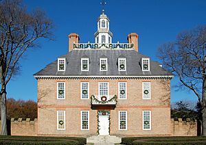 Colonial Williamsburg Governor's Palace Main Building.JPG