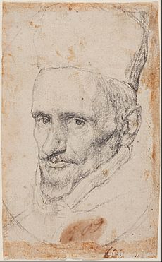 Archivo:Diego Velázquez - Retrato del cardenal Borja. - Google Art Project