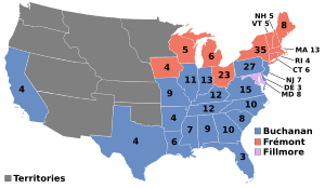Elecciones presidenciales de Estados Unidos de 1856