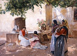 Archivo:Enrique Simonet - La buenaventura - 1899