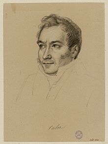 Etienne Cabet (1788-1856) même portrait, l'habit simplement esquissé, D.1740.jpg