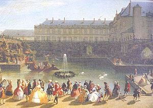Archivo:Fête à Lunéville en 1742 par Laurent Charpentier