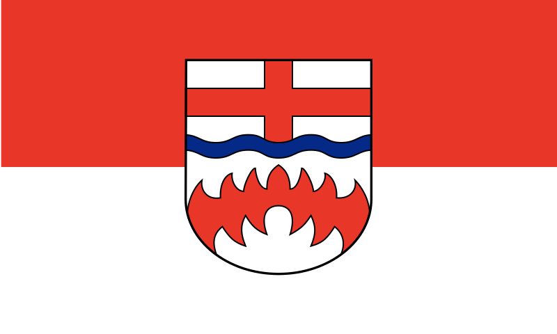 Flagge des Kreises Paderborn