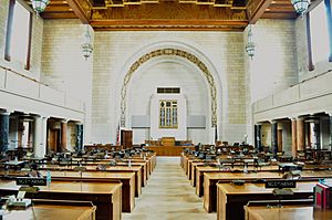 George W. Norris Legislative Chamber, Nebraska State Legislature, Nebraska State Capitol.jpg