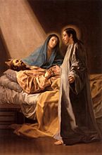 Archivo:Goya - Muerte de San José o el Tránsito de San José