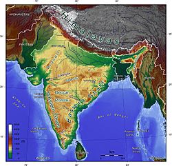 Archivo:India Geographic Map