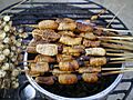 Iquitos Gegrillte Maden