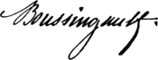 Jean Baptiste Boussingault signature.svg