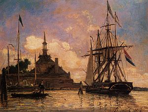 Archivo:Jongkind Johan Berthold The Port of Rotterdam