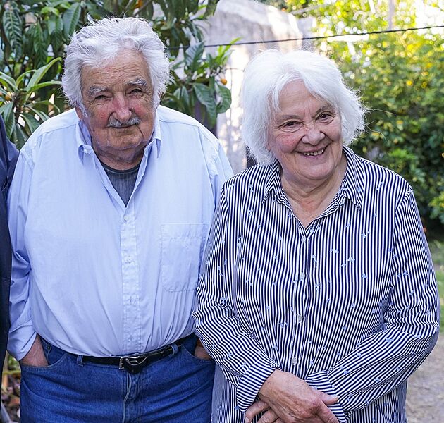 La pareja Mujica