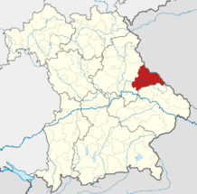 Locator map CHA in Bavaria.svg