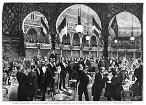 Madrid. — Banquete en el Teatro de la Alhambra, en la noche del 14 del actual, bajo los auspicios del «Círculo de la Unión Mercantil».jpg