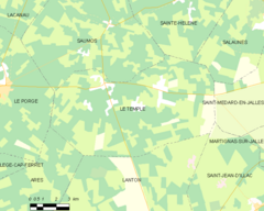 Map commune FR insee code 33528.png