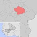 Map commune Mali - SIKASSO commune