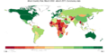 Mean Euromoney Country Risk, March 2000 - March 2011