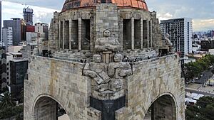 Monumento a la Revolución de México desde el aire - 2023 - 3.jpg