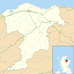 Dufftown ubicada en Moray