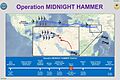 Operation Midnight Hammer infographic