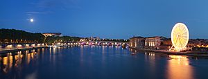 Archivo:Panorama from pont Saint-Pierre in Toulouse - 2012-08-31