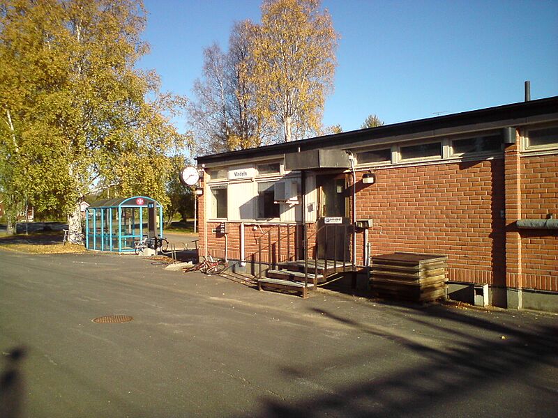 Railway station Vindeln (2010)