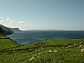 Rathlin island from Torr Head