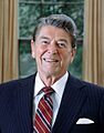 Ronald Reagan 1985 presidential portrait (cropped)