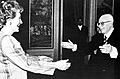 Sandro Pertini e Nancy Reagan
